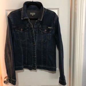 Max Studio Jeans Stretch Denim Jacket